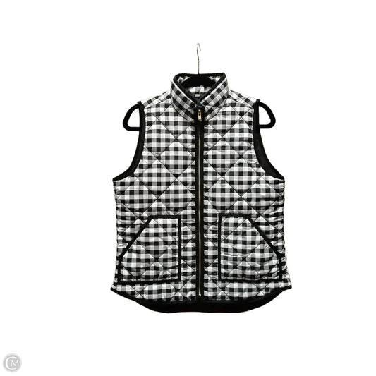 Vest Puffer & Quilted By Clothes Mentor In Checkered Pattern, Size: M