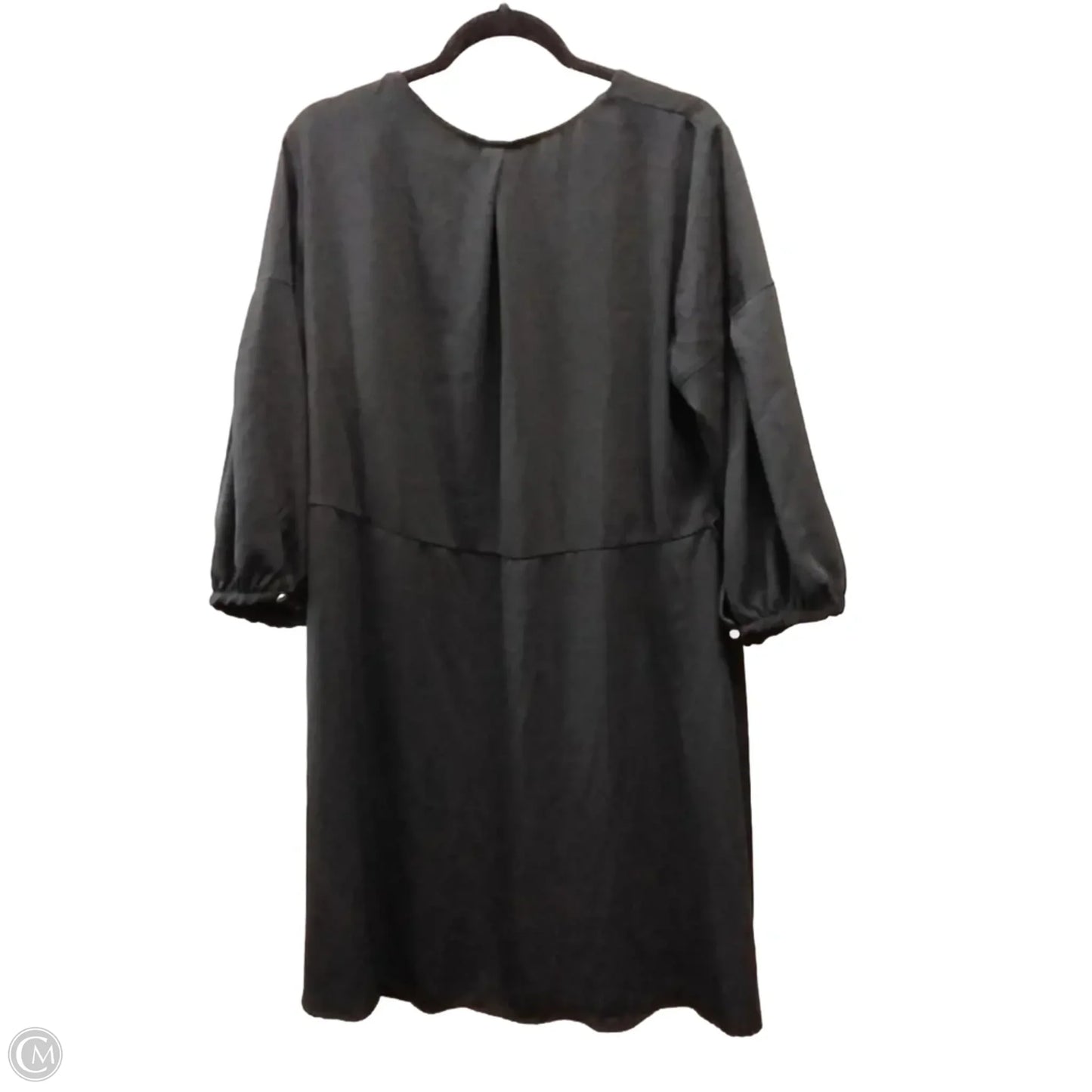 Dress Casual Midi By A New Day In Black, Size: Xl