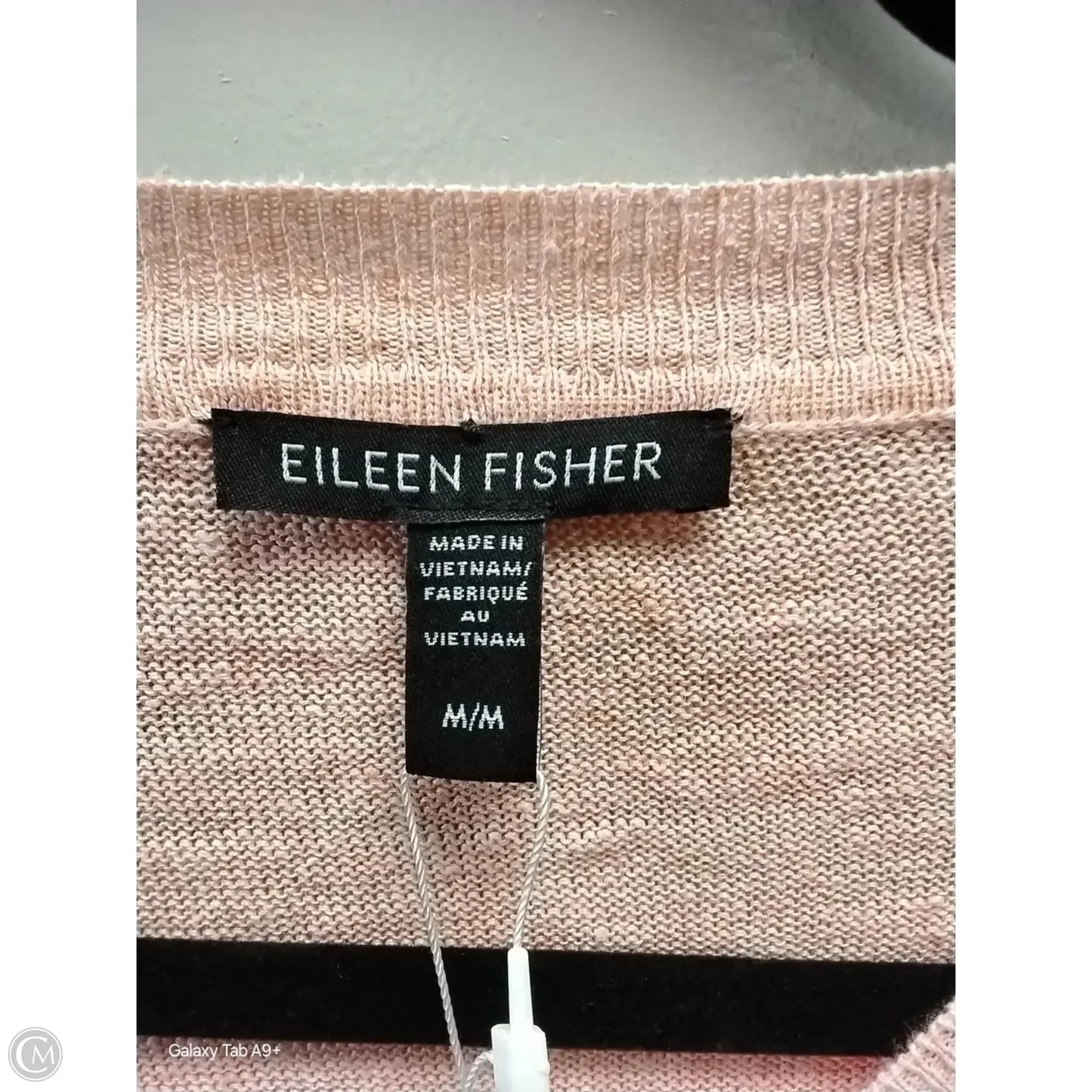 Sweater By Eileen Fisher In Peach, Size: M
