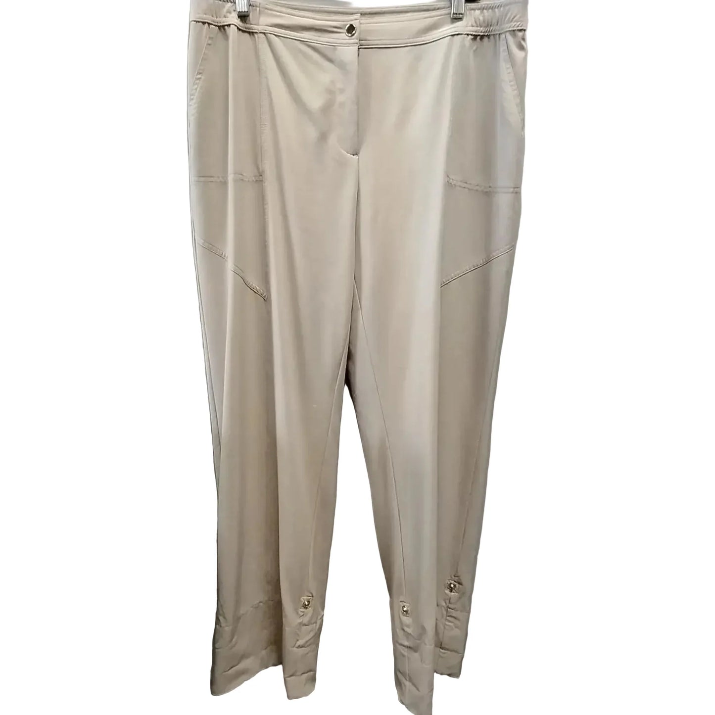 Pants Linen By Chicos In Beige, Size: L