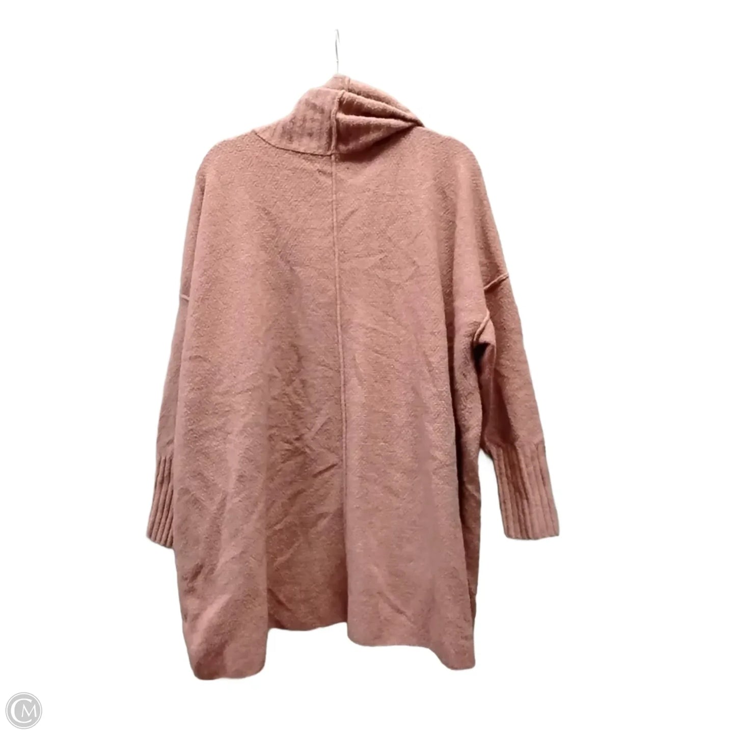 Sweater Cardigan By Knox Rose In Pink, Size: L