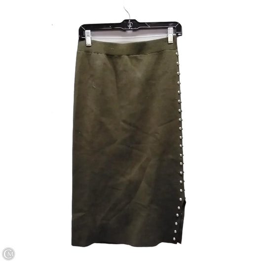 Skirt Maxi By Clothes Mentor In Green, Size: S