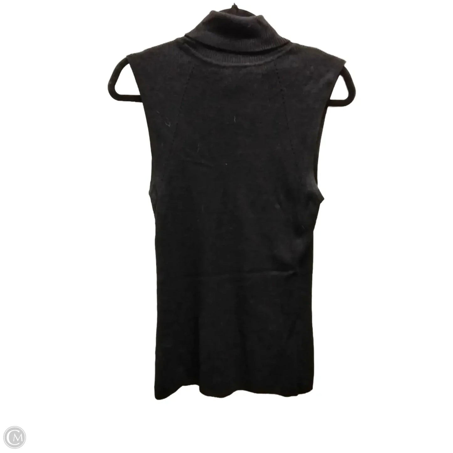 Sweater Short Sleeve By White House Black Market In Black, Size: L