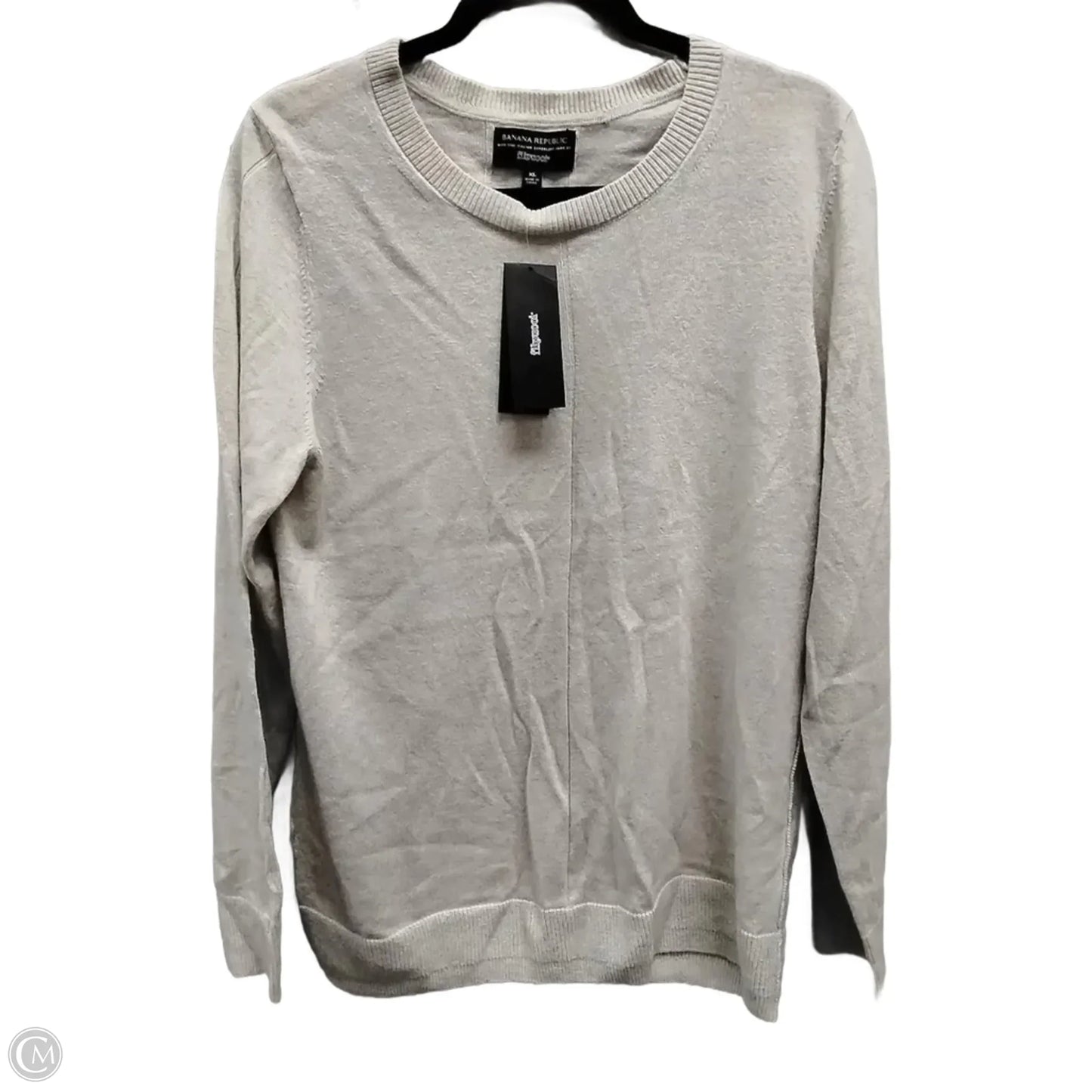 Sweater By Banana Republic In Tan, Size: Xl