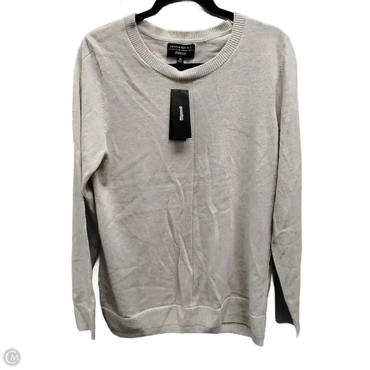 Sweater By Banana Republic In Tan, Size: Xl