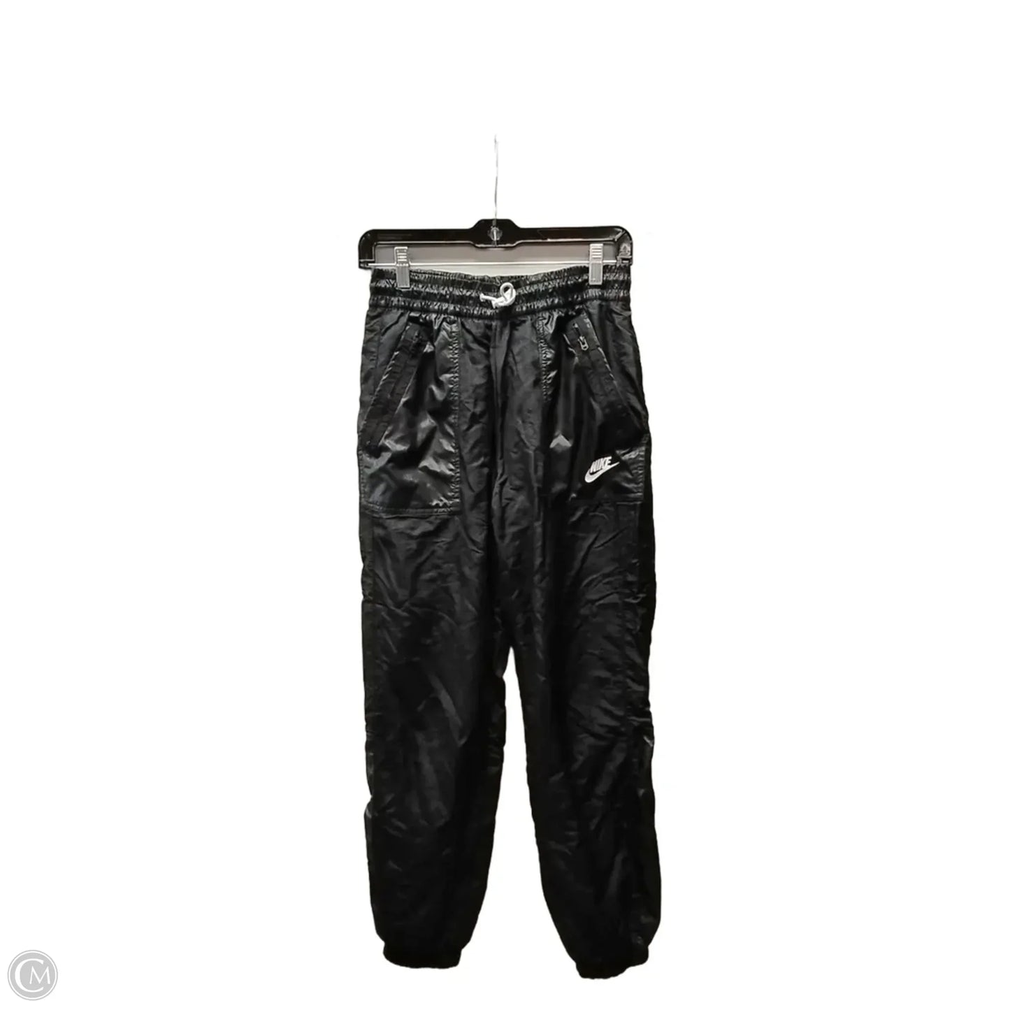 Athletic Pants By Nike In Black, Size: S