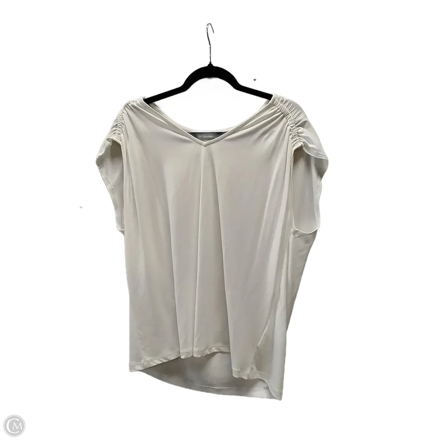 Top Sleeveless By Nine West In White, Size: L