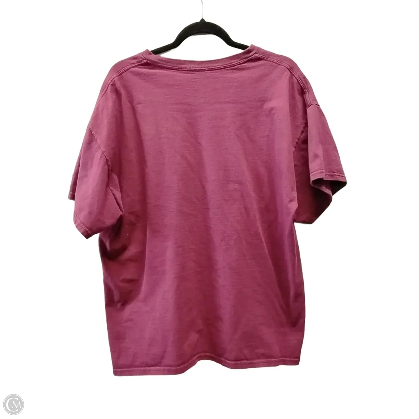 Top Short Sleeve By Gildan In Purple, Size: Xl