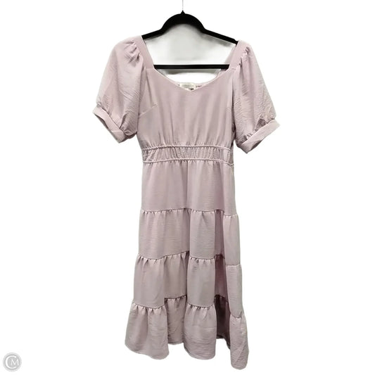 Dress Casual Short By Monteau In Purple, Size: M