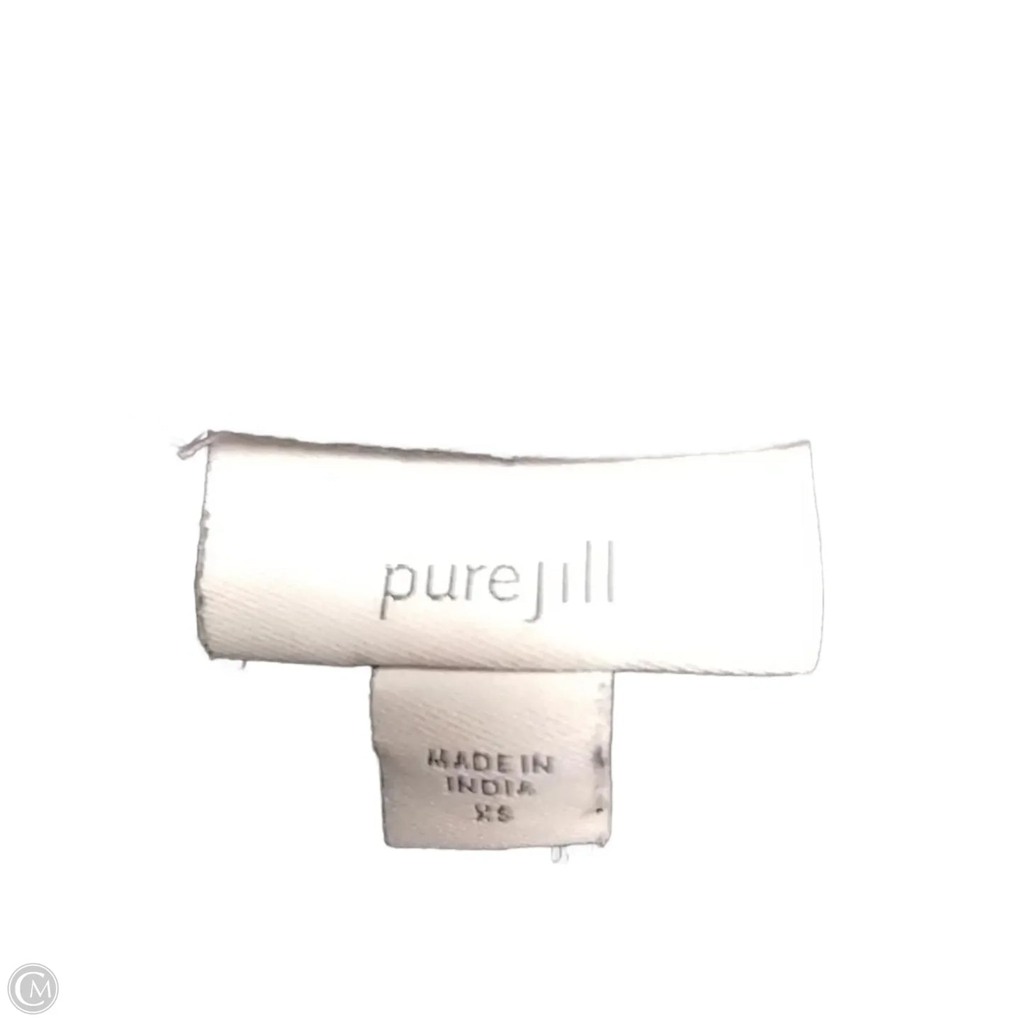 Blouse Short Sleeve By Pure Jill In Black, Size: M