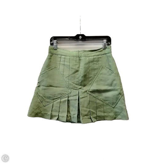 Skirt Mini & Short By Clothes Mentor In Green, Size: L
