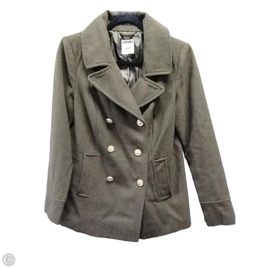Coat Peacoat By Old Navy In Green, Size: M