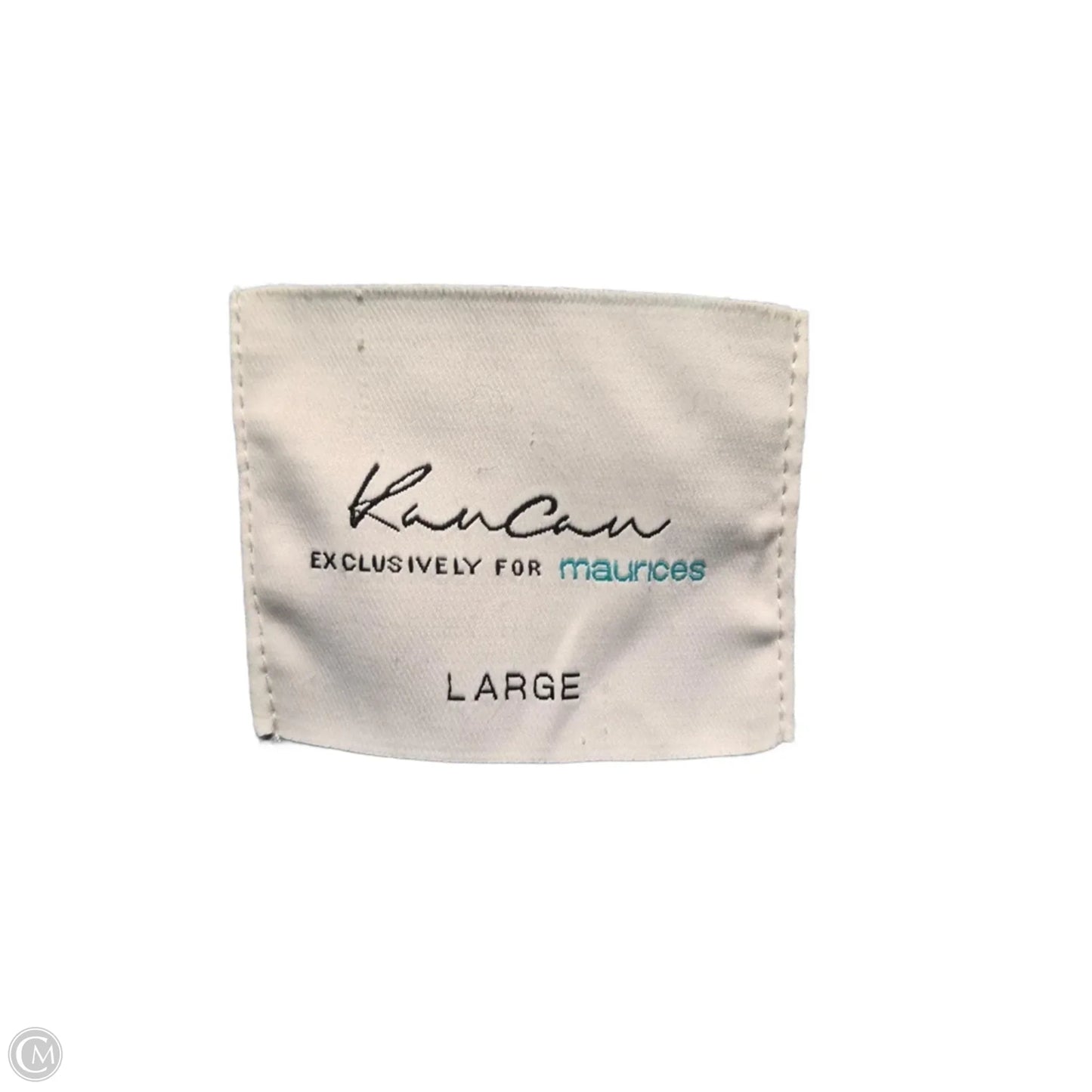 Jacket Denim By Kancan In Blue, Size: L