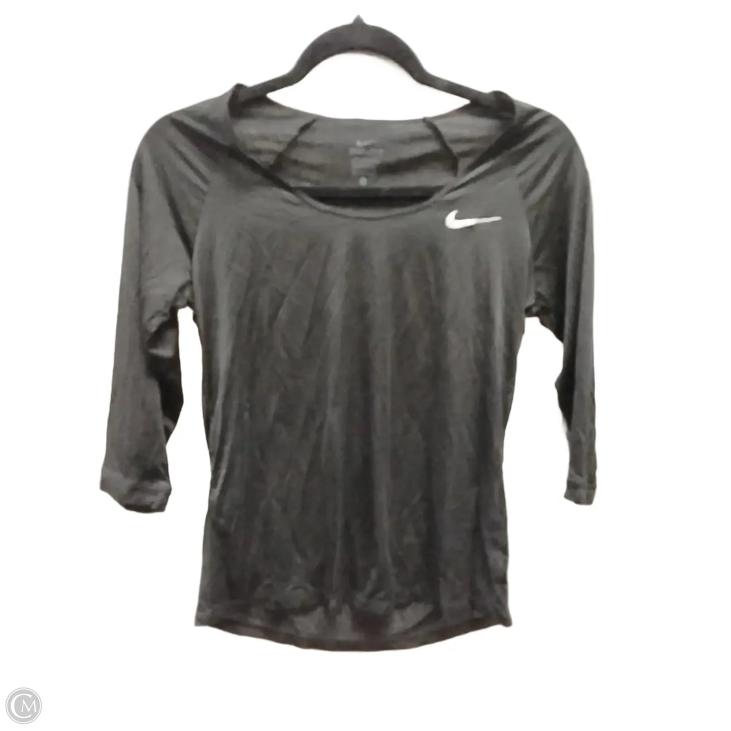 Top Long Sleeve By Nike In Black, Size: Xs