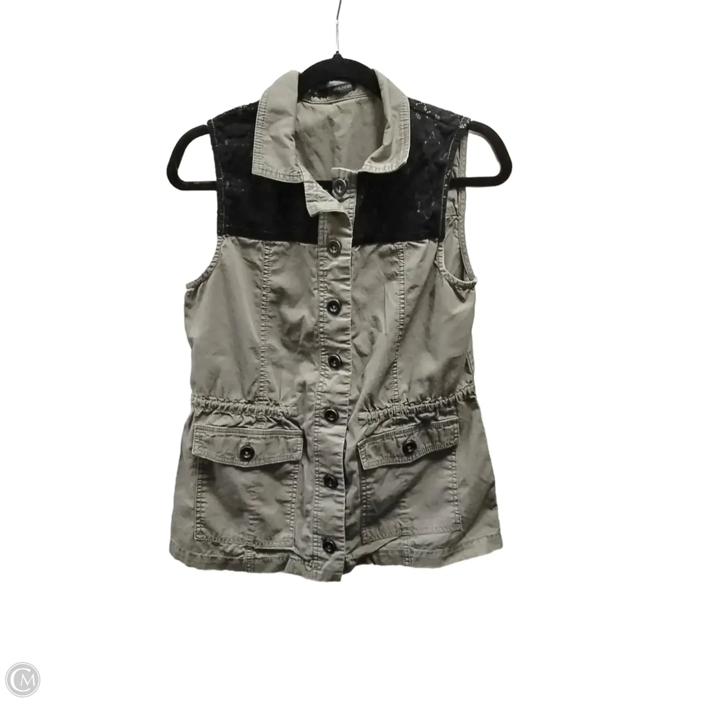 Vest Other By Maurices In Black & Green, Size: S