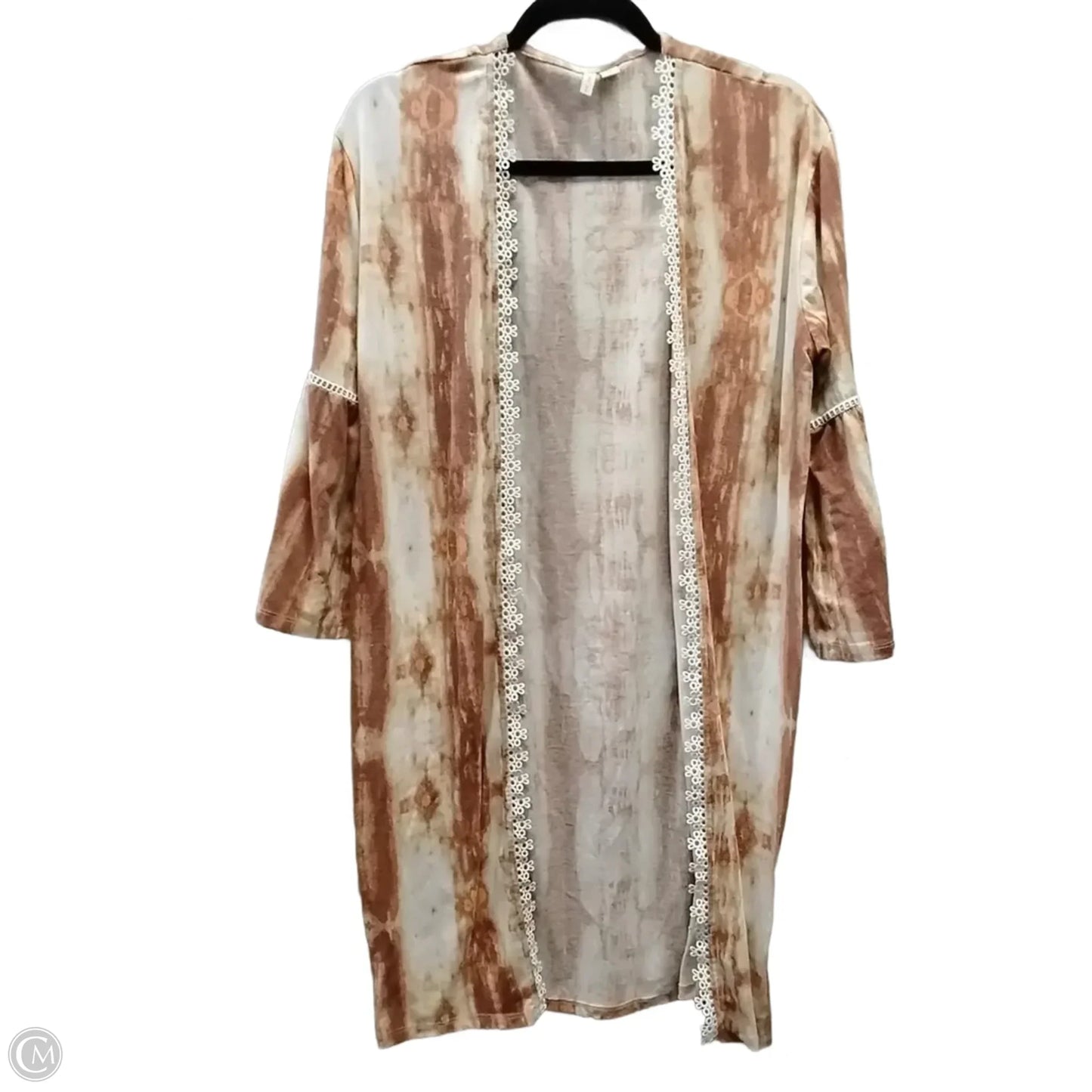Kimono By Cato In Tie Dye Print, Size: M