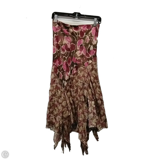 Skirt Midi By Clothes Mentor In Floral Print, Size: S