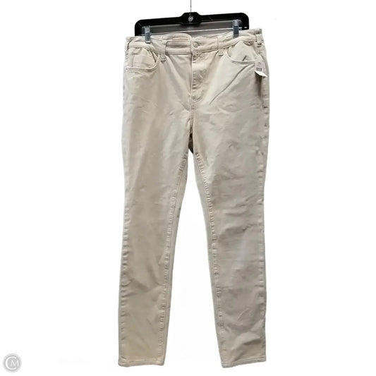 Pants Corduroy By Anthropologie In Cream, Size: 14