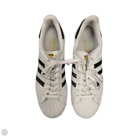 Shoes Athletic By Adidas In White, Size: 11