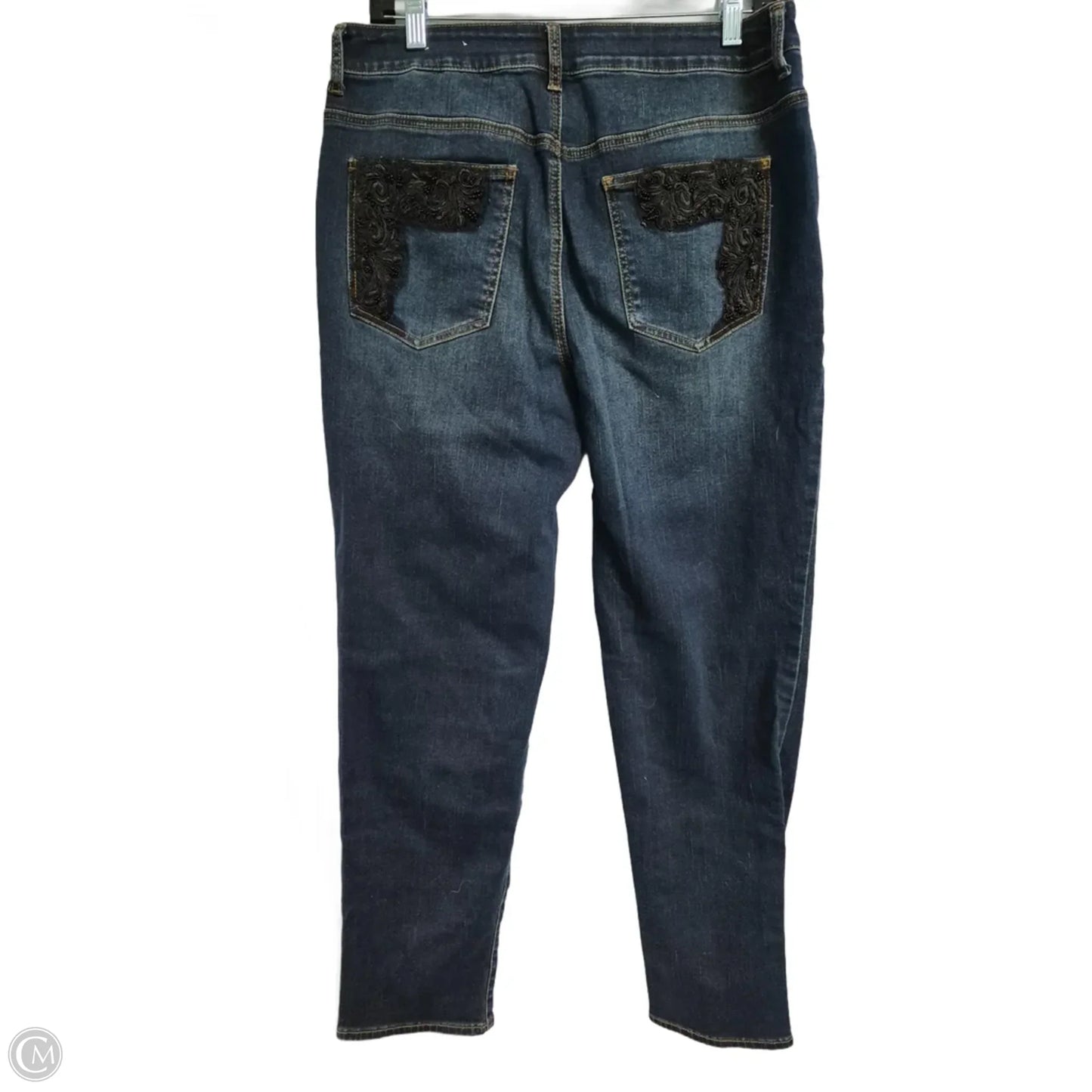 Jeans Straight By Chicos In Blue, Size: 10