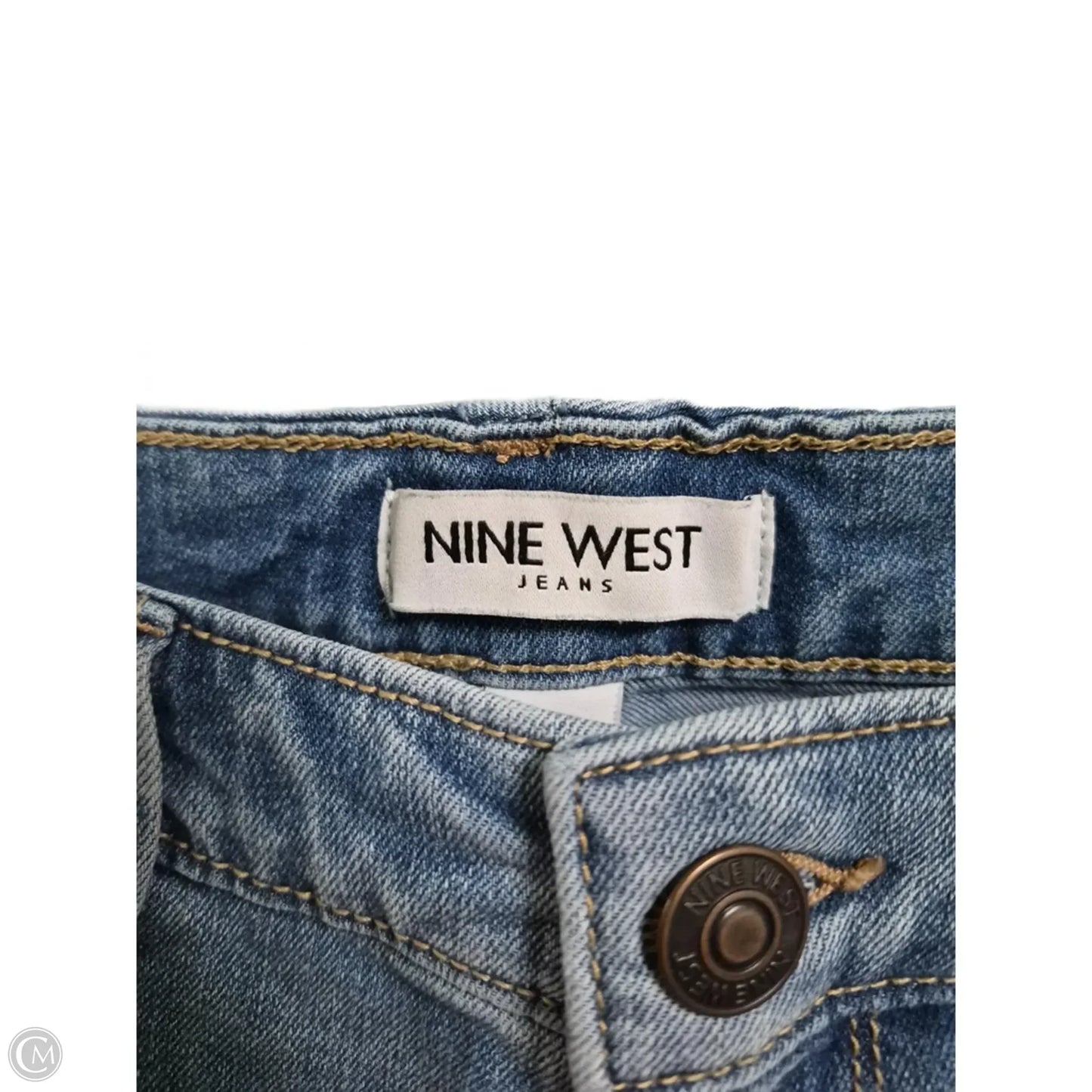 Jeans Cropped By Nine West In Blue, Size: 10