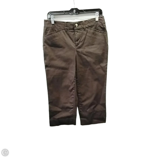 Capris By Intro In Brown, Size: 6