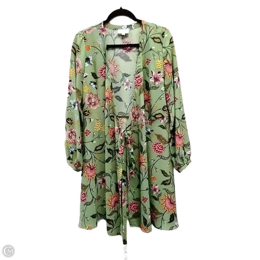 Dress Casual Maxi By Loft In Floral Print, Size: 8