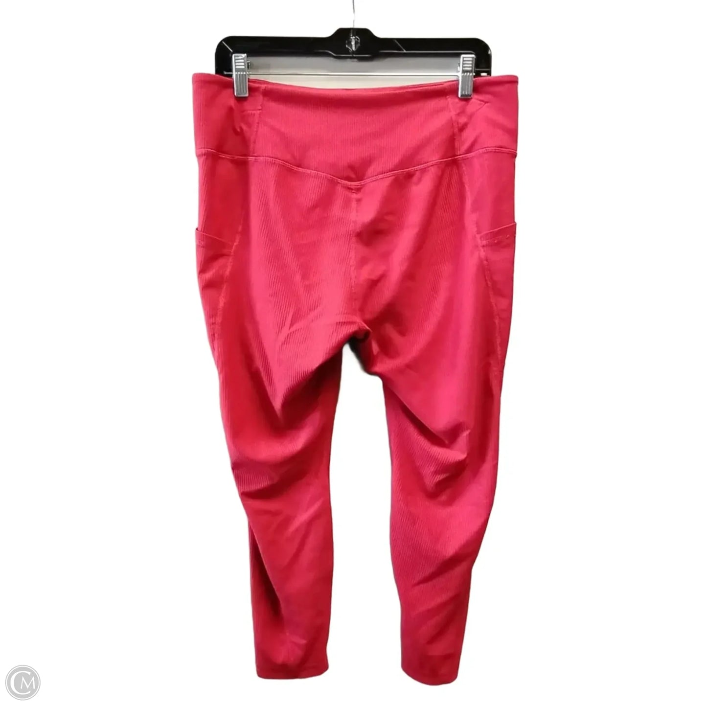 Athletic Leggings By Old Navy In Red, Size: Xl