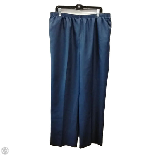 Pants Dress By Alfred Dunner In Navy, Size: 18