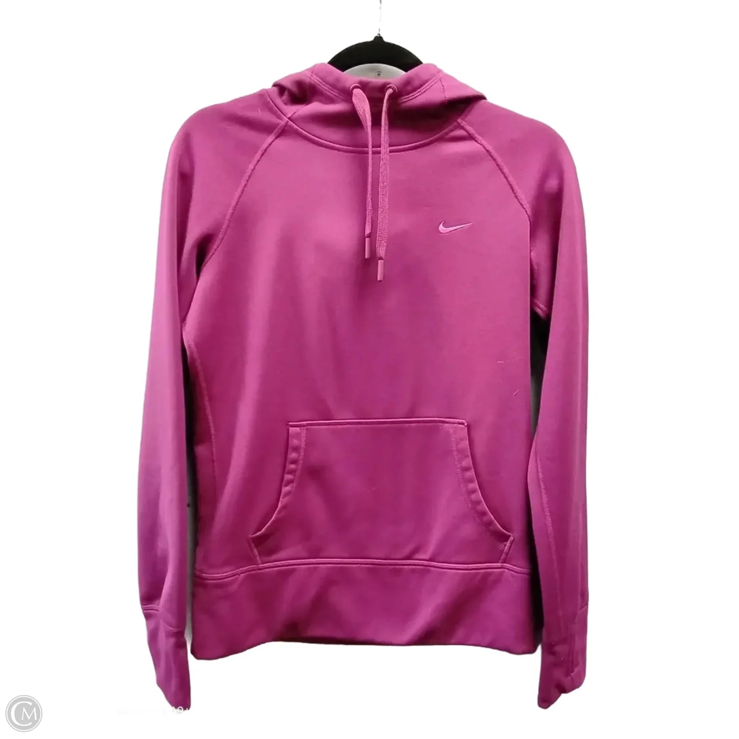 Sweatshirt Hoodie By Nike In Purple, Size: S