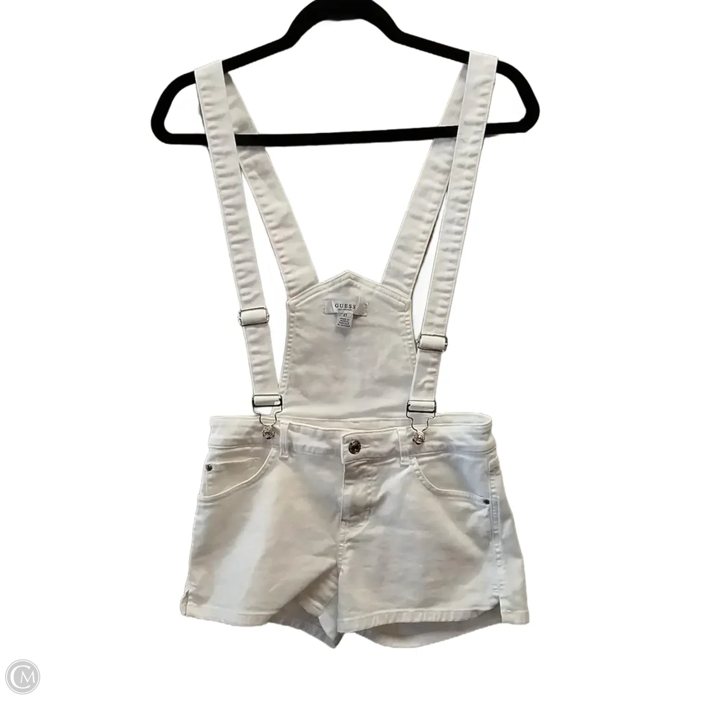 Shortalls By Guess In White, Size: 4