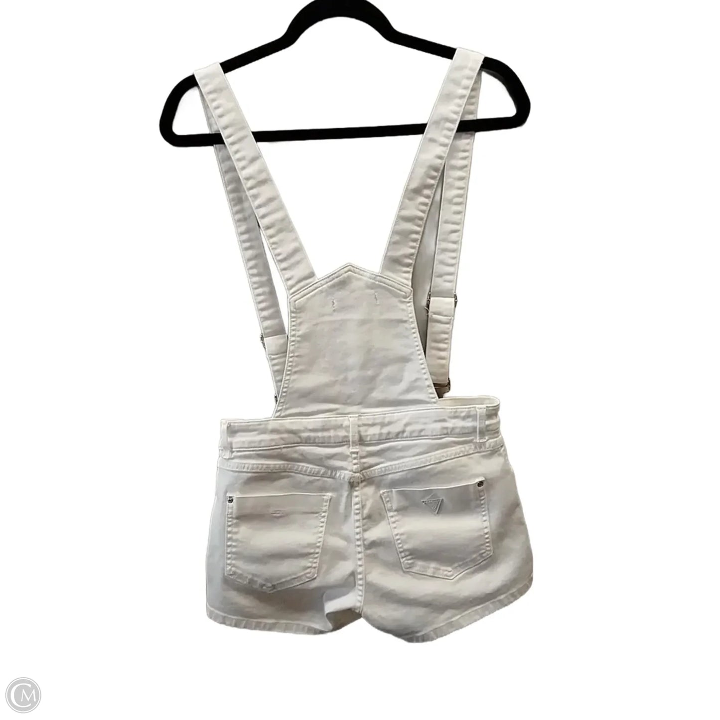 Shortalls By Guess In White, Size: 4