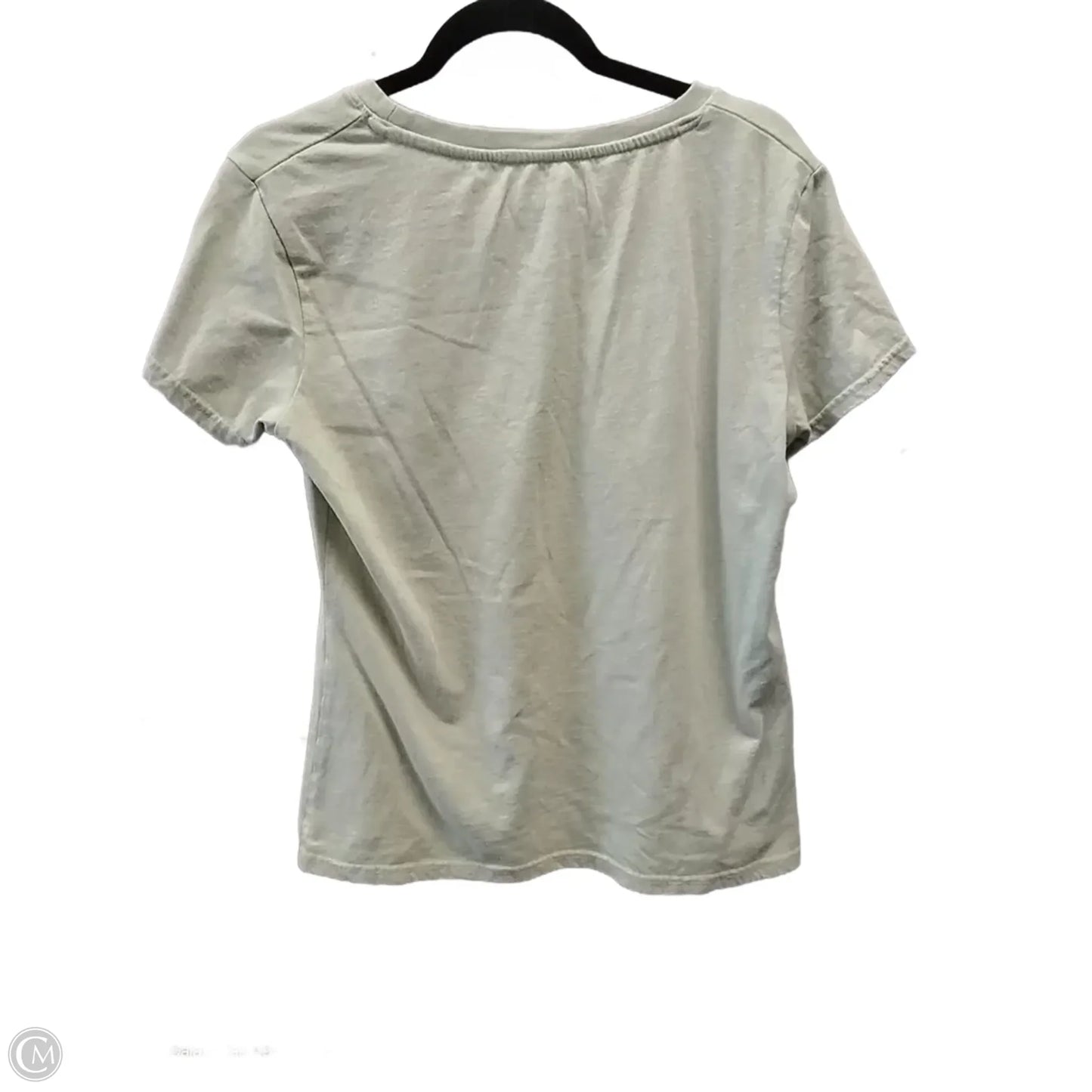 Top Short Sleeve By Disney In Green, Size: Xl