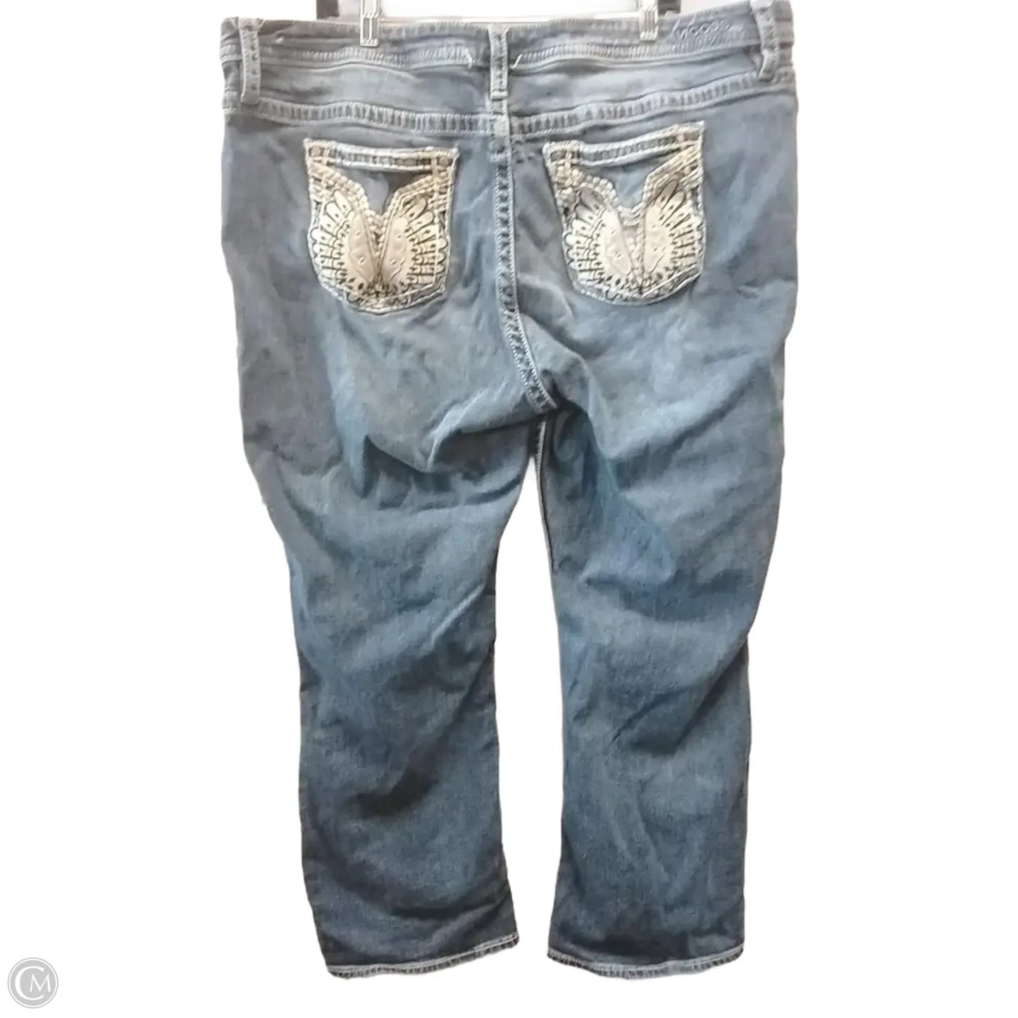 Jeans Boot Cut By Vigoss In Blue Denim, Size: 24
