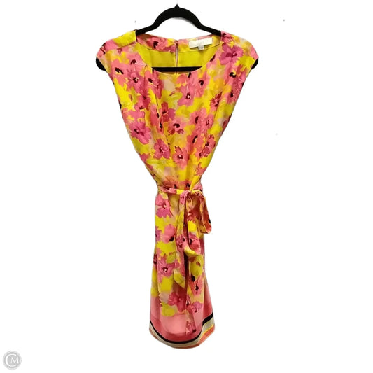 Dress Casual Short By Loft In Floral Print, Size: 6