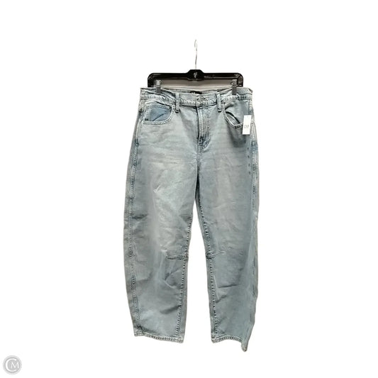 Jeans Wide Leg By Gap In Blue Denim, Size: 12
