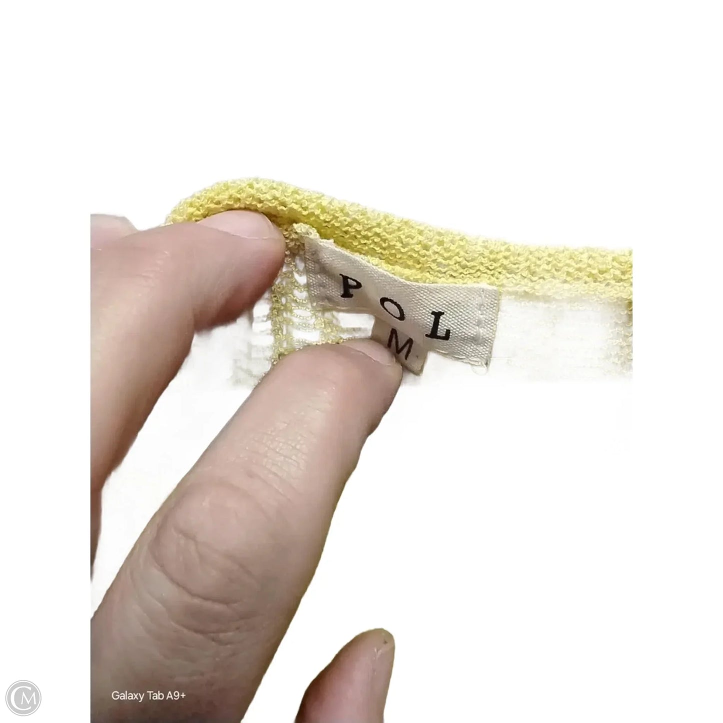 Sweater By Pol In Yellow, Size: M