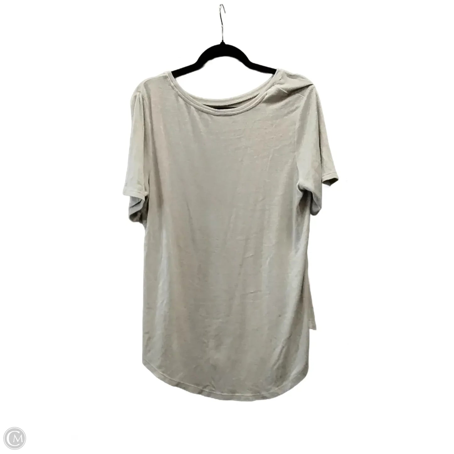 Top Short Sleeve By Old Navy In Grey, Size: L