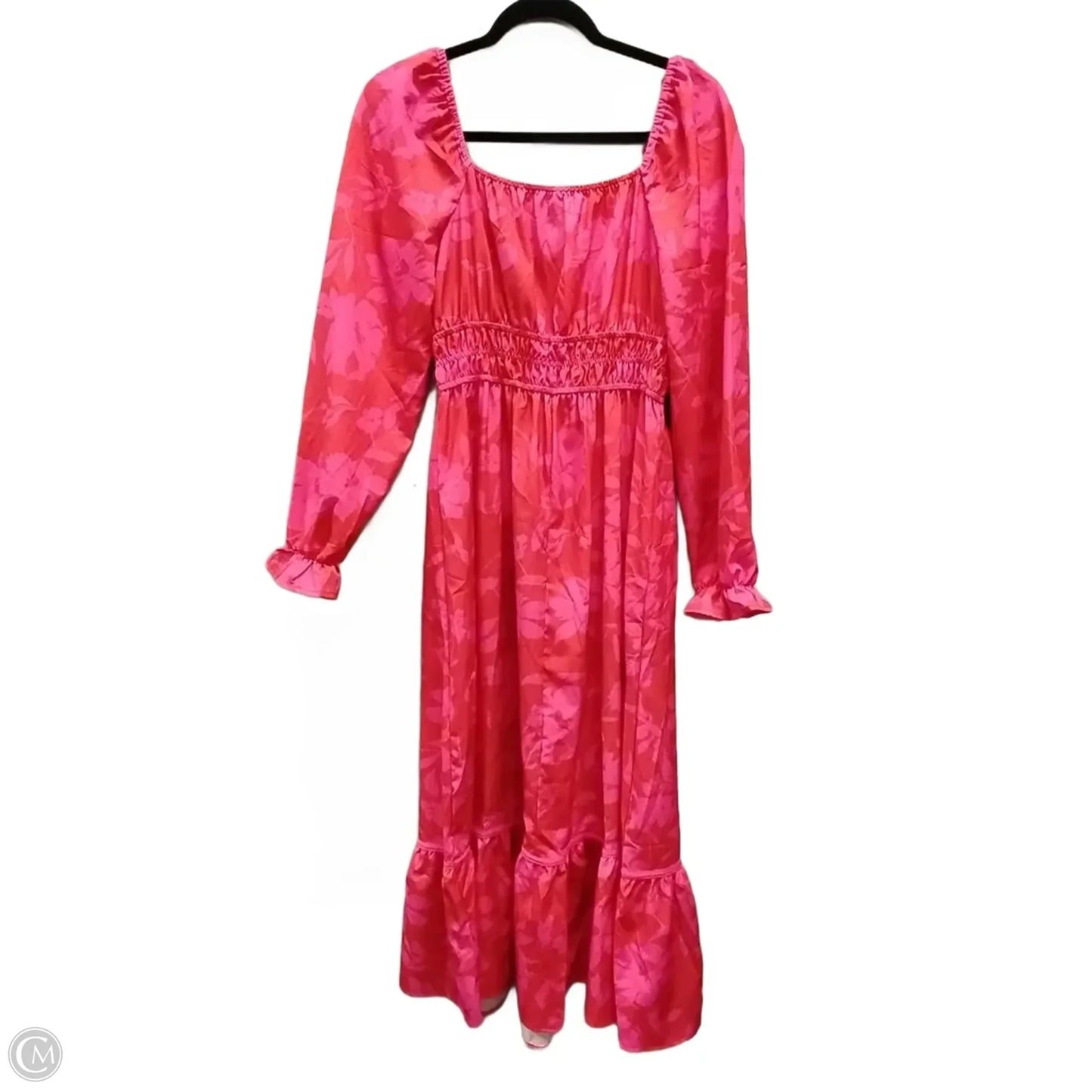 Dress Casual Maxi By Zaful In Pink & Red, Size: S