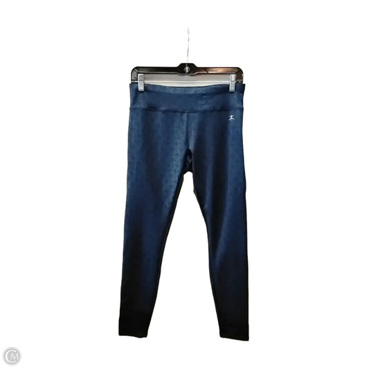 Athletic Leggings By Danskin In Blue, Size: S