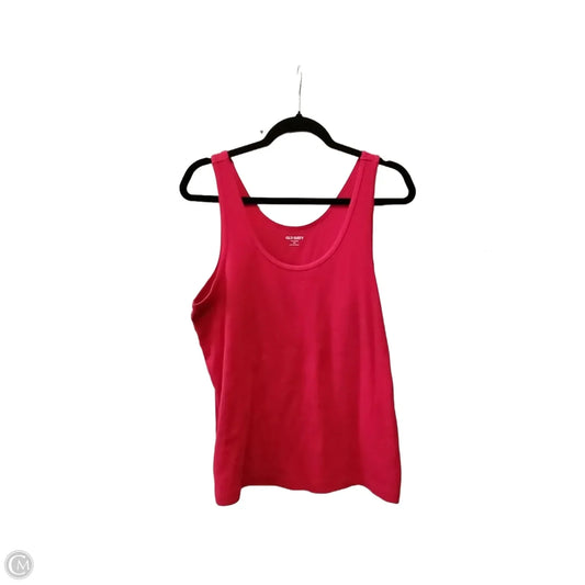 Tank Top By Old Navy In Red, Size: Xxl