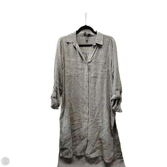 Dress Casual Midi By Jones New York In Blue, Size: S