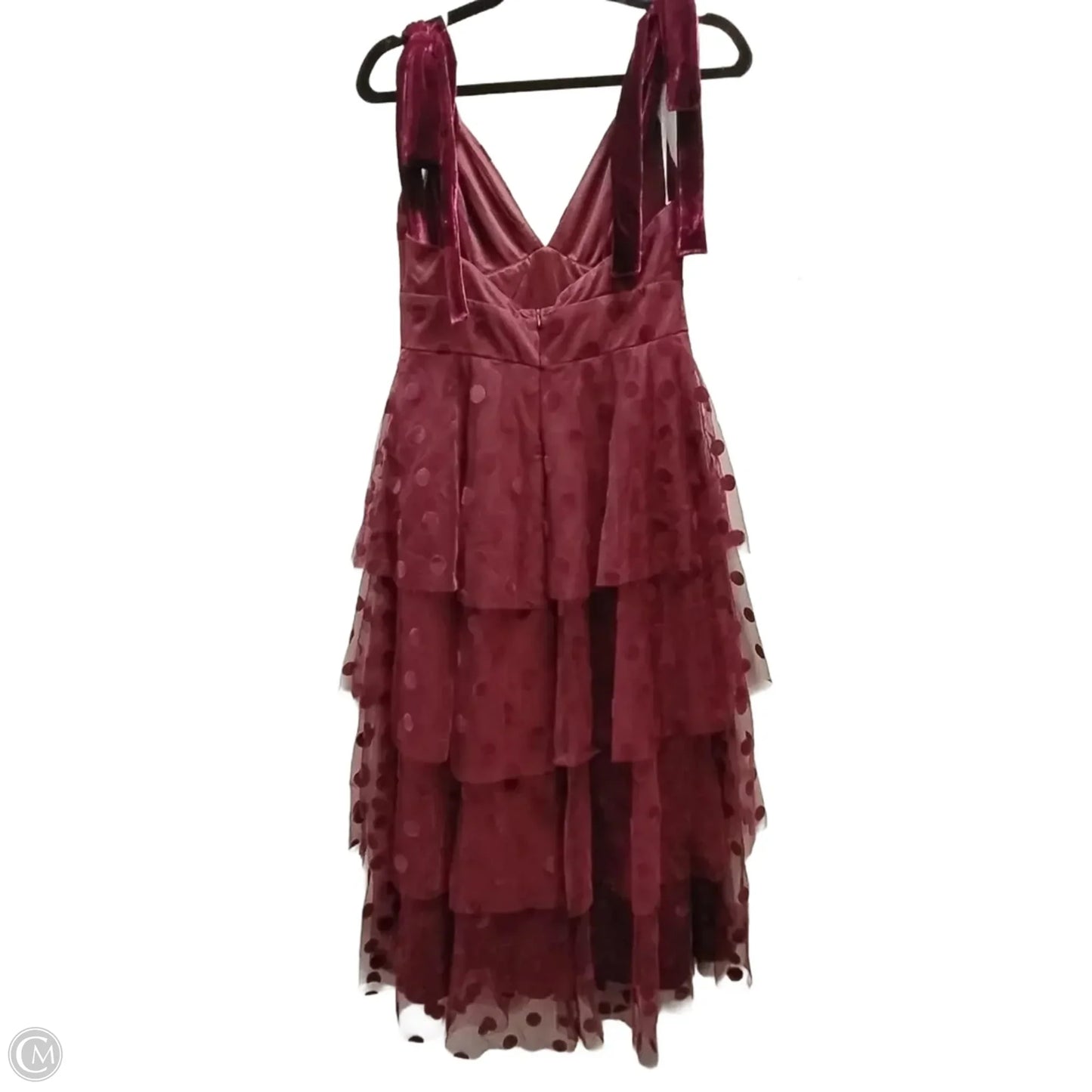 Dress Party Midi By Clothes Mentor In Purple, Size: M