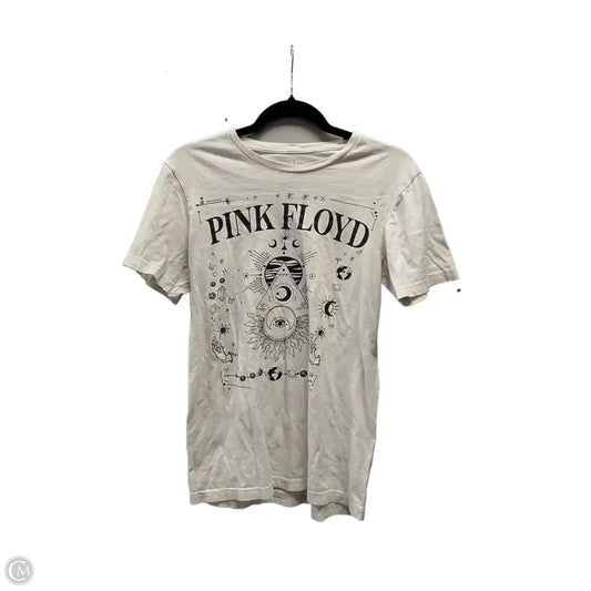 Top Short Sleeve By Clothes Mentor In Beige, Size: S