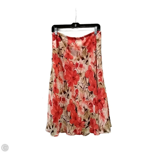 Skirt Maxi By Clothes Mentor In Floral Print, Size: 8