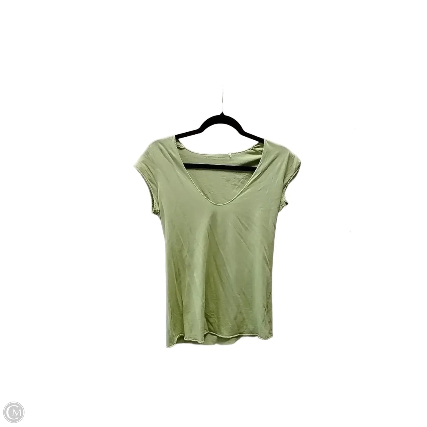 Top Short Sleeve Basic By Gianni Bini In Green, Size: L