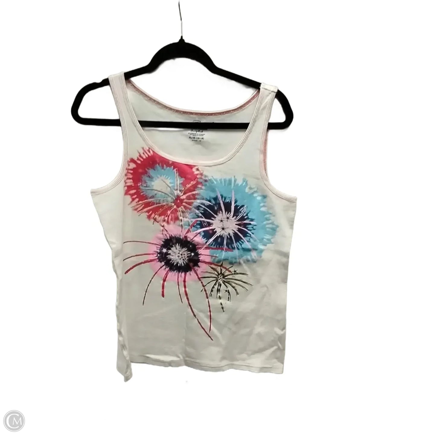 Tank Top By Faded Glory In White, Size: Xl