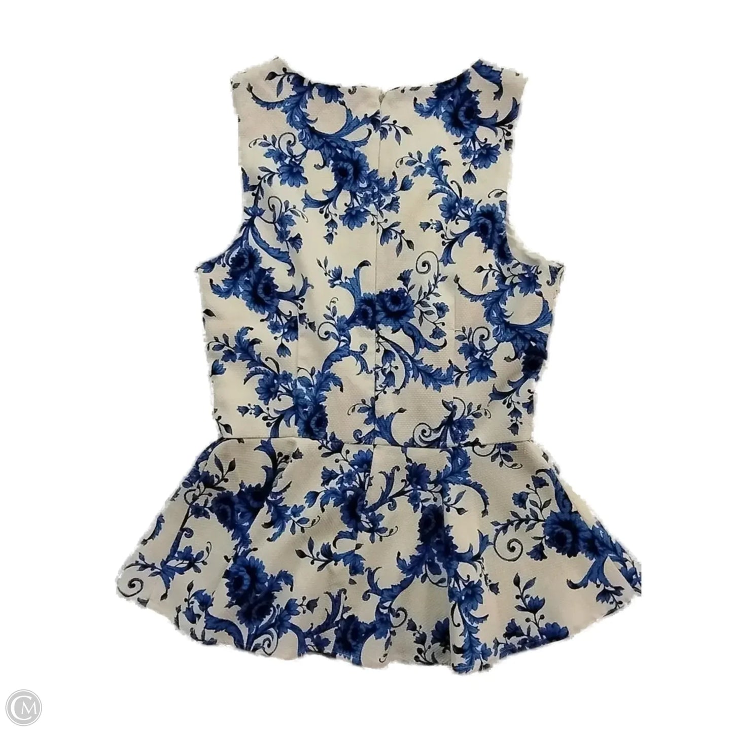 Top Sleeveless By Forever 21 In Floral Print, Size: S
