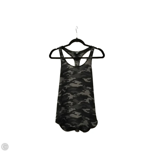 Athletic Tank Top By Aqua In Camouflage Print, Size: Xs