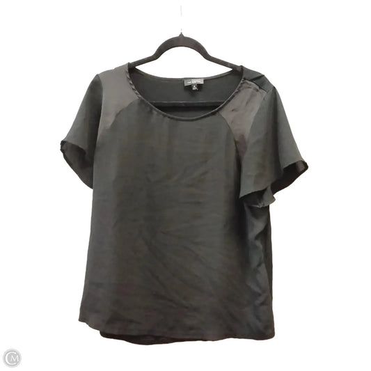 Blouse Short Sleeve By Limited In Black, Size: Xl